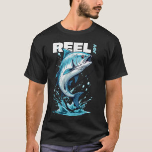 Angler. Fisch. Angel Freude. T-Shirt