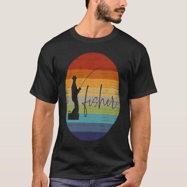 Angler Fischer T-Shirt (Vorderseite)