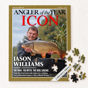 Angler-Fotografik-Puzzle, Angel-Magazin-Cover Puzzle