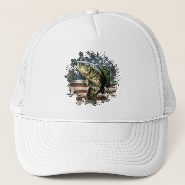 Angler-Gegner Truckerkappe (Vorderseite)