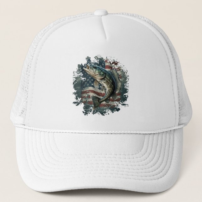 Angler-Gegner Truckerkappe (Vorderseite)