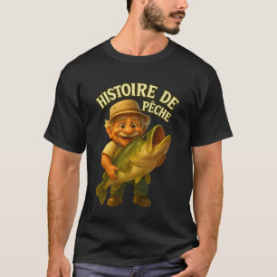 Angler-Geschichte – Der Großvater-Angler große T-Shirt