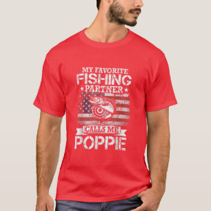 Angler I mein Lieblings-Angelpartner ruft mich Pop T-Shirt