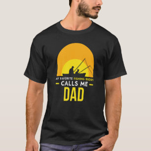 Angler Kumpel nennt mich Papa Ausflug Angler Freun T-Shirt