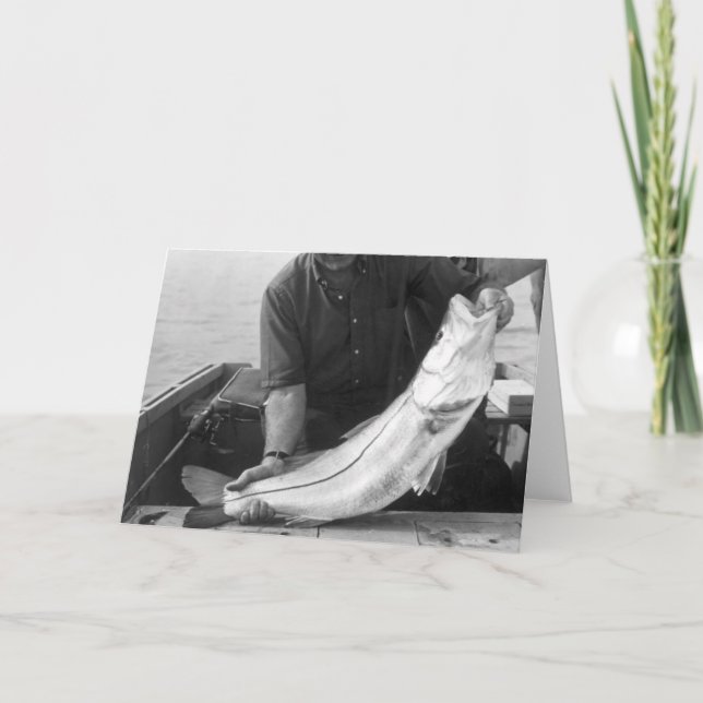 Angler mit Snook, Marco Island, Florida, 1965 Karte (Vorderseite)