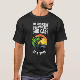 Angler-Pyjamas für Herren-Turnier-Gag Papa-Problem T-Shirt