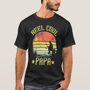 Angler-Rolle Cool Papa Herren T-Shirt
