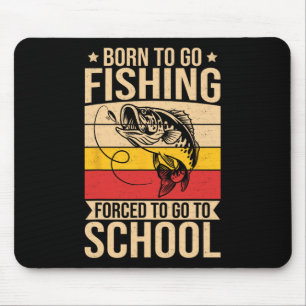 Angler-Shirt für Jungen, Kinder und Männer, die zu Mousepad