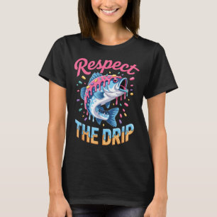 Angler-Shirt für Jungen Respektiere den Drip Dripp T-Shirt