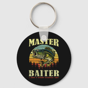 Angler-Shirt Meister-Angler Lustig Von Dad Schlüsselanhänger