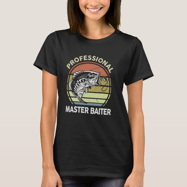 Angler-Shirt Profi-Ködermeister Lustiger Vater T-Shirt (Vorderseite)