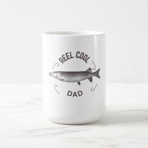 Angler-Shirt "Reel Cool Dad"  Kaffeetasse