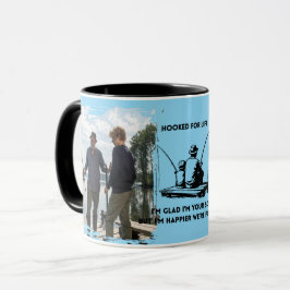 Angler-Vater fürs Leben Tasse
