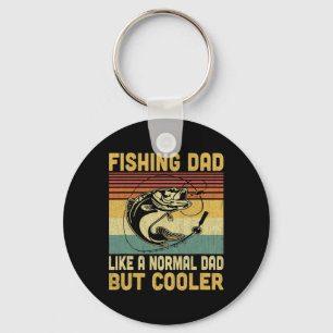 Angler-Vater wie ein normaler Vater, aber cooler L Schlüsselanhänger