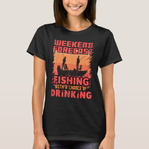 Anglerbekleidung Für Männer Angeln Bier Trinken De T-Shirt