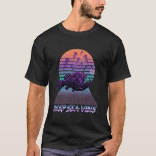 Anglerfisch Quallen Retro T-Shirt