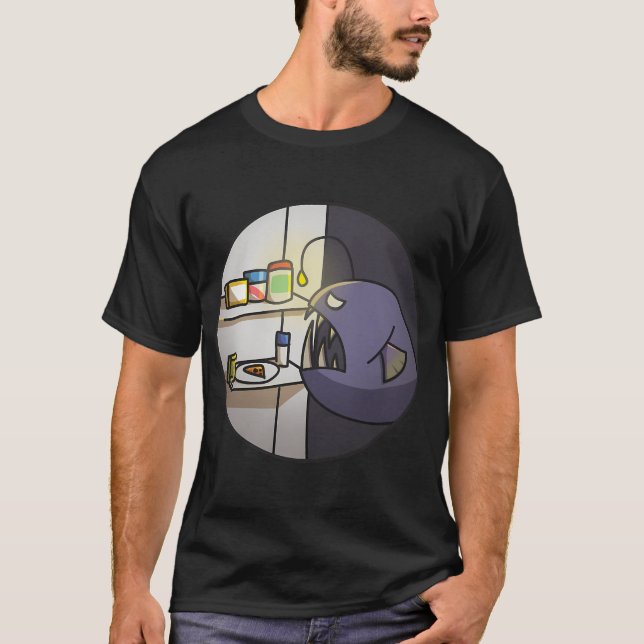 Anglerfisch um 3 Uhr T-Shirt (Vorderseite)