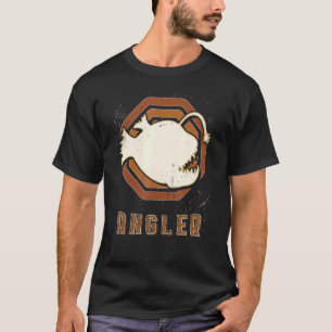 Anglerfisch Vintage Retro Klassisches Tier Liebe T-Shirt