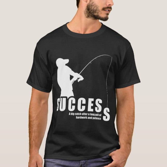 Anglerfolg T-Shirt (Vorderseite)