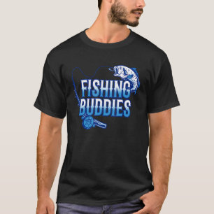 Anglerfreunde Fischer Fischer Kumpel T-Shirt
