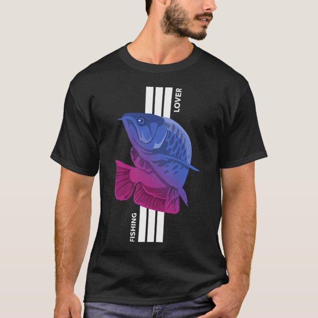 Anglerliebhaber T-Shirt (Vorderseite)