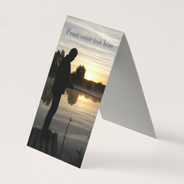 Anglermorgen Visitenkarten (Vorderseite)