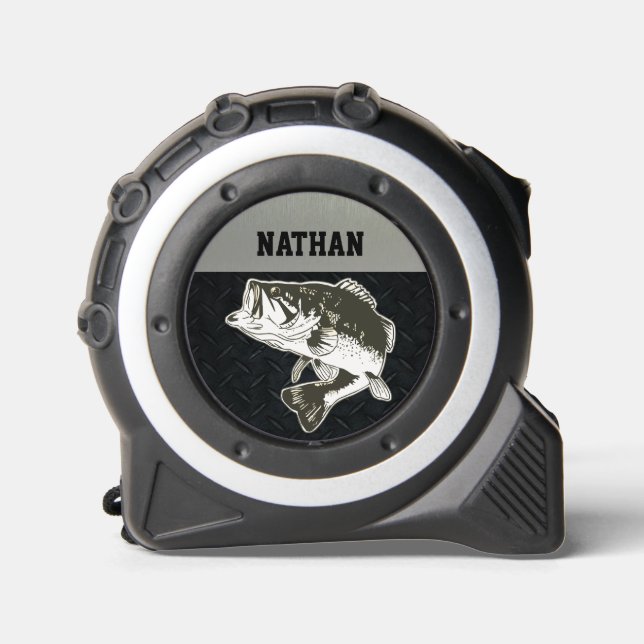 Anglername des Raubbarsches Maßband (Vorderseite)