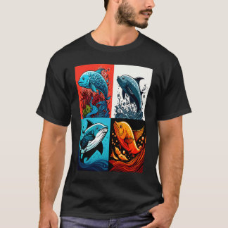 Anglerturnier-Fans greifen zum großen Fischfänger T-Shirt