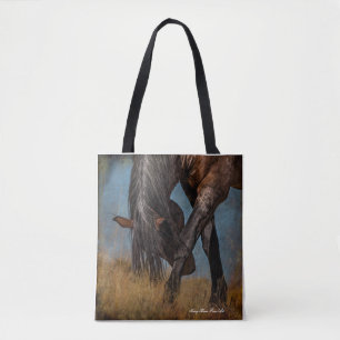 Angles of the Horse Tote Bag