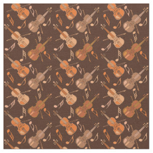 Angles Violins Musiknotens Brown Stoff