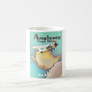 Anglesea, vintage Reiseposter Kaffeetasse