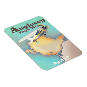 Anglesea, Vintages Reiseplakat Magnet