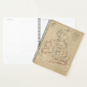 Angleterre, Ecosse, Irlande et Man 1100 a 1280 Planer