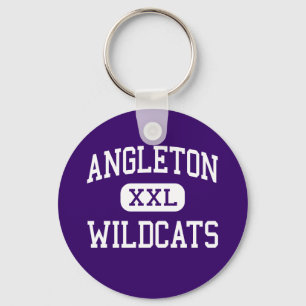 Angleton - Wildkatzen - High School - Angleton Tex Schlüsselanhänger
