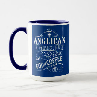 Anglikanischer Minister, angetrieben durch Gott Tasse