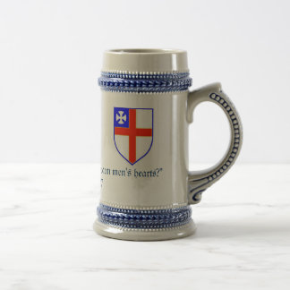 Anglikanisches Bier Stein Bierglas