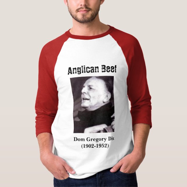 Anglikanisches Rindfleisch, DIX Dom-Gregory T-Shirt (Vorderseite)