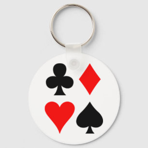 Anglo-American_card_suits Schlüsselanhänger