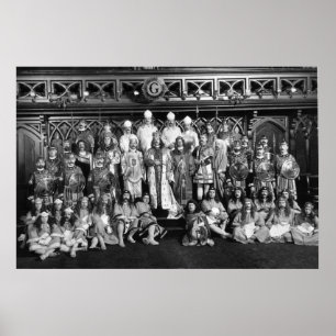 Anglo-Saxon Lodge, 1902 Poster