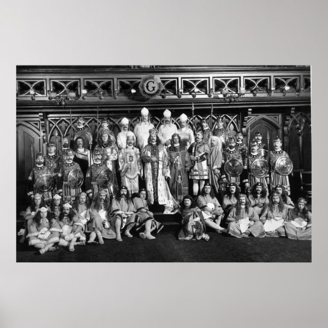 Anglo-Saxon Lodge, 1902 Poster (Vorne)