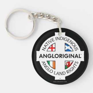 Angloriginal™ 4 Nationen Landrechte Acryl Schlüsselanhänger