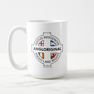 Angloriginal™ 4 Nationen Landrechte Weiße Tasse 15