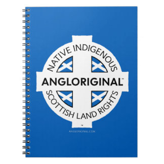 Angloriginal™ Schottisches Landrechte-Spiralnotizb Notizblock