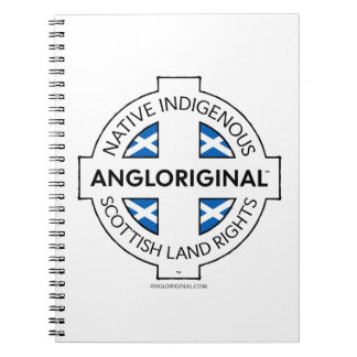 Angloriginal™ Schottisches Landrechts-Spiralnotizb Notizblock