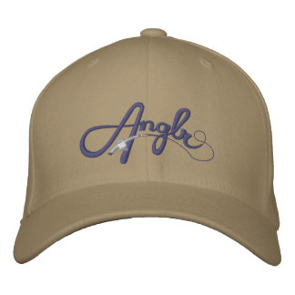 Anglr Hat Bestickte Baseballkappe