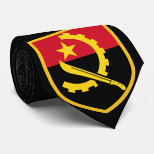 Angola Flag-Krawatte Krawatte