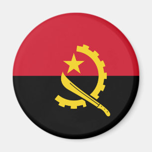 Angola Flag Magnet