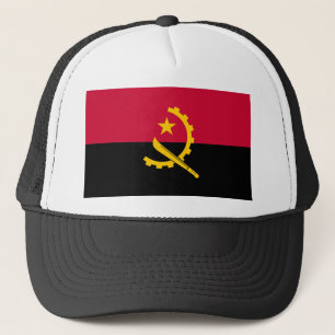 Angola-Flagge Truckerkappe