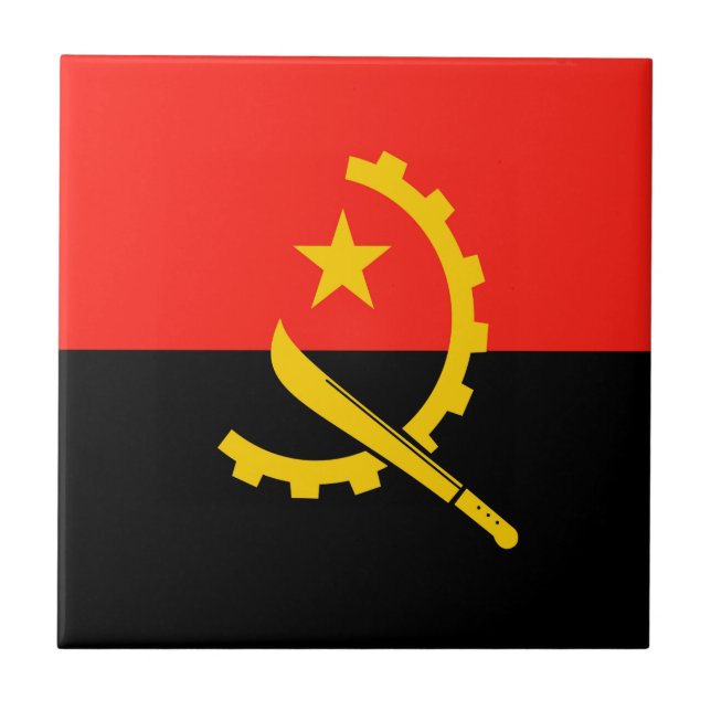 Angola Fliese (Vorderseite)