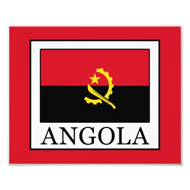 Angola Fotodruck (Vorne)